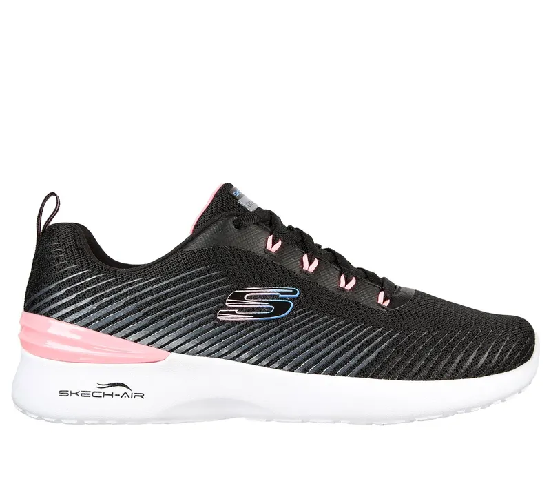 Skechers Skech-Air Dynamight “Luminosity Sneaker Black / Pink” (149669BKPK)