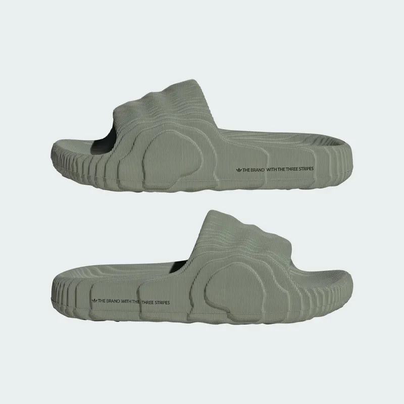 Adidas Adilette 22 Slides Silver Green / Silver Green / Core Black (IG8264)