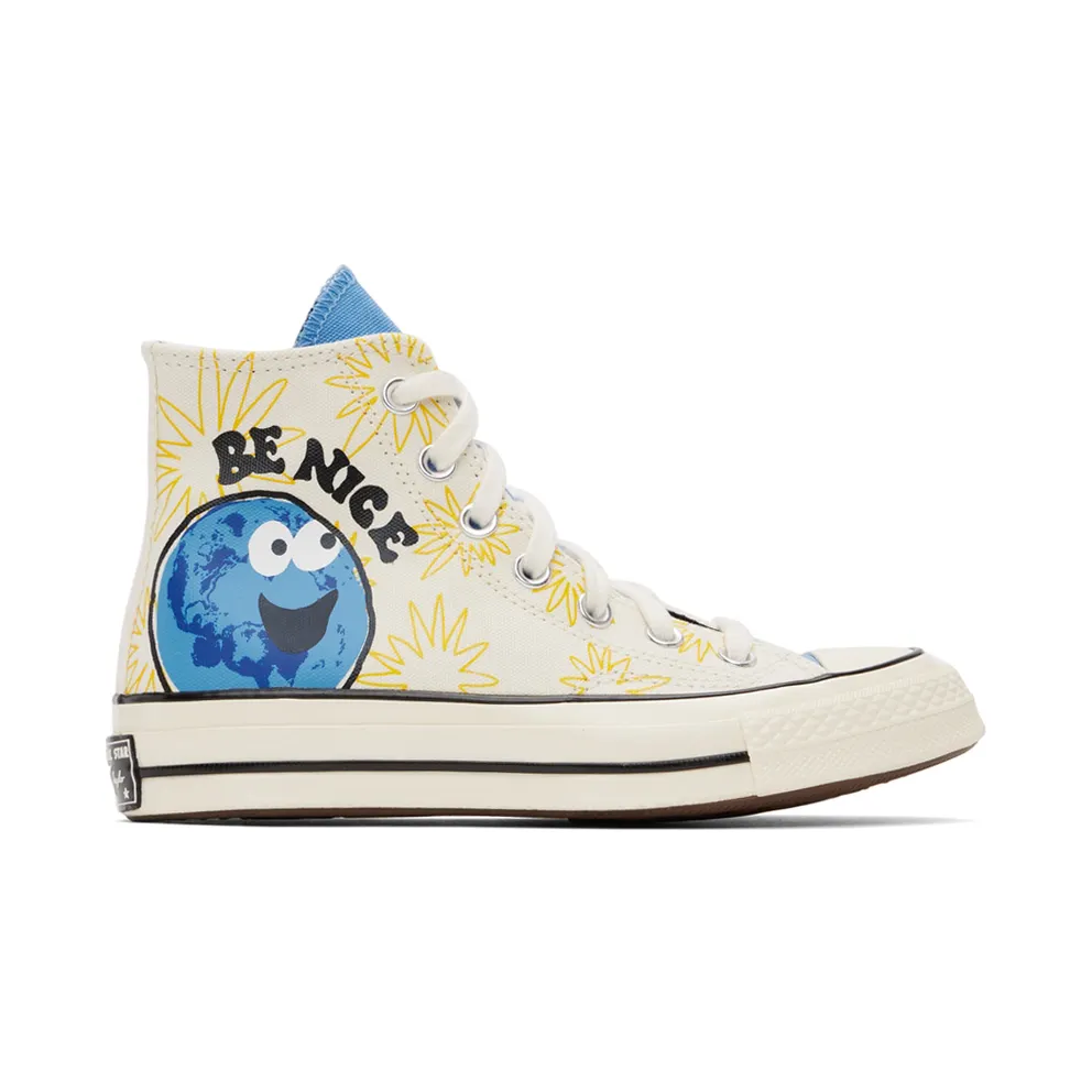 Converse Chuck 70 Sunny Floral Egret/university Blue/amarillo (172863C)