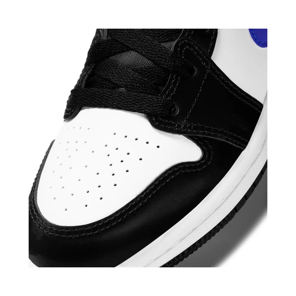 Jordan 1 Mid Black Racer Blue White (PS) Black/Racer Blue-White (640734-084)