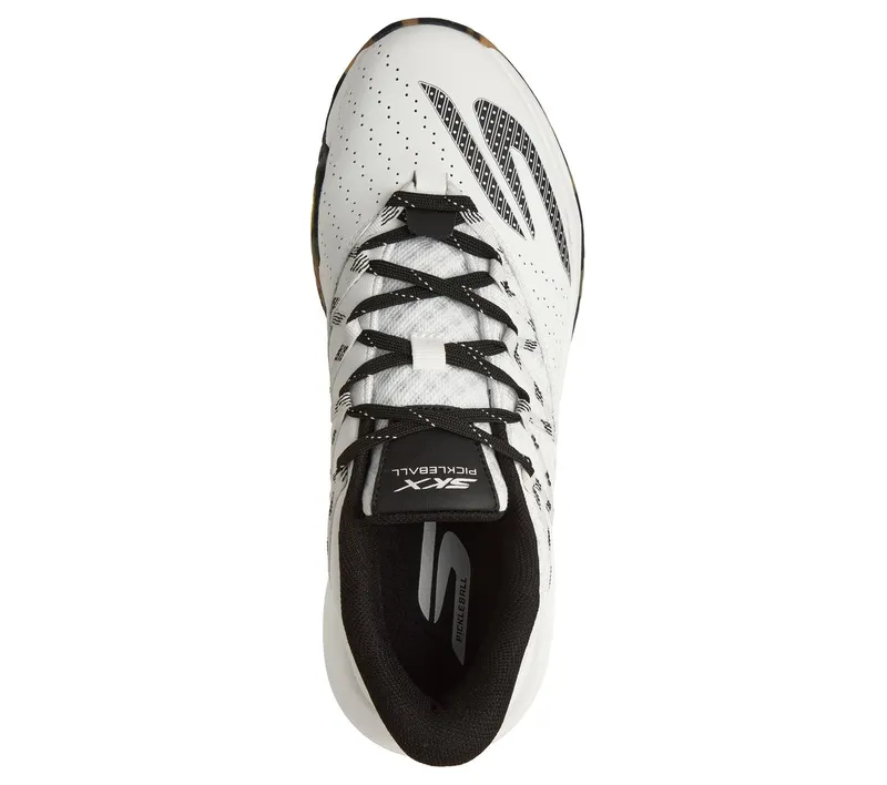 Skechers Relaxed Fit: Viper Court Rally Sneaker White/Black