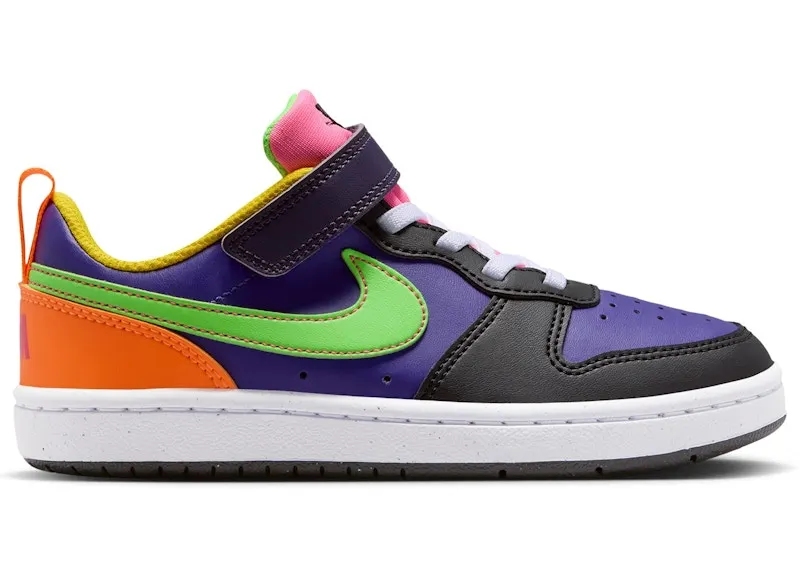 Nike Court Borough Low Recraft Court Purple Pink Green Strike (DV5457-502)
