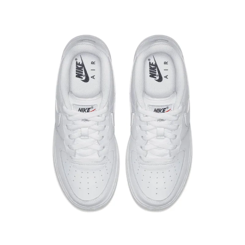 Nike Air Force 1 Low Swoosh Pack All-Star 2018 White (GS) White/White-White (AQ9942-100)