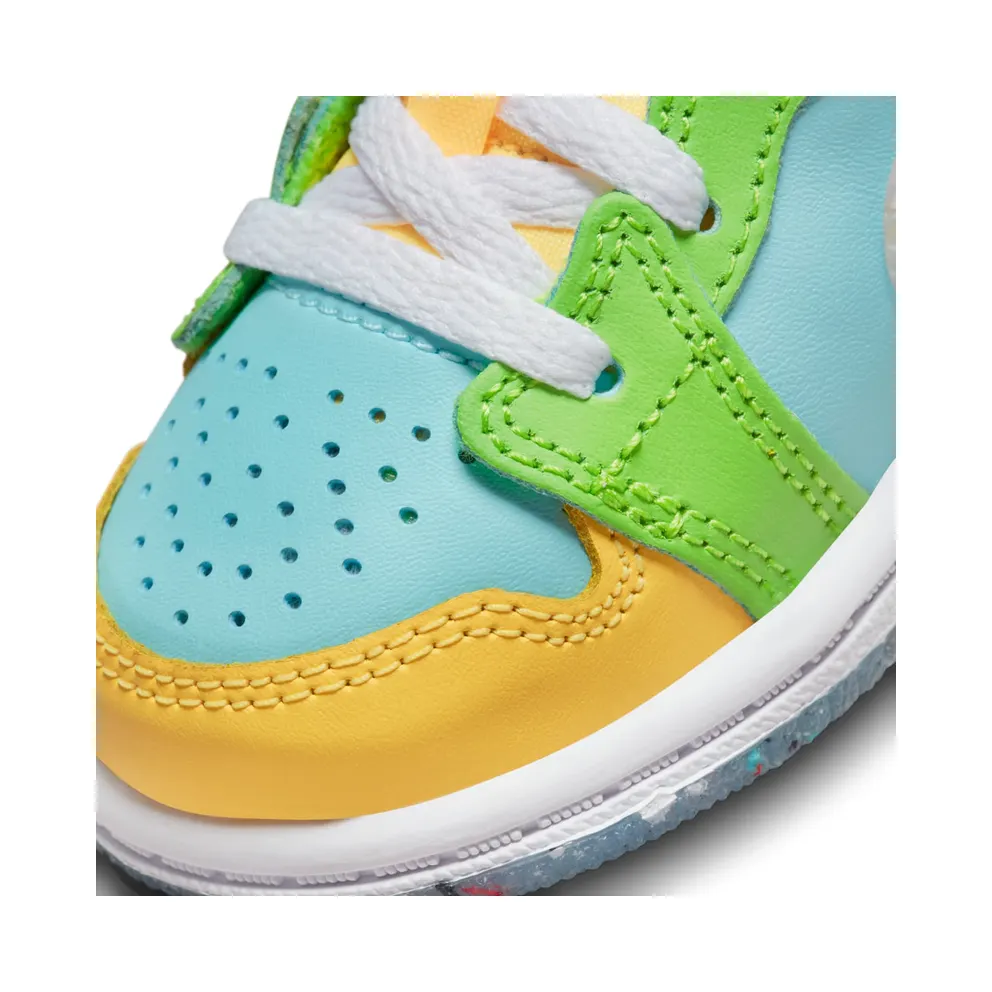 Jordan 1 Mid SE Glacier Ice Citron Pulse Action Green White (DX4369-400)