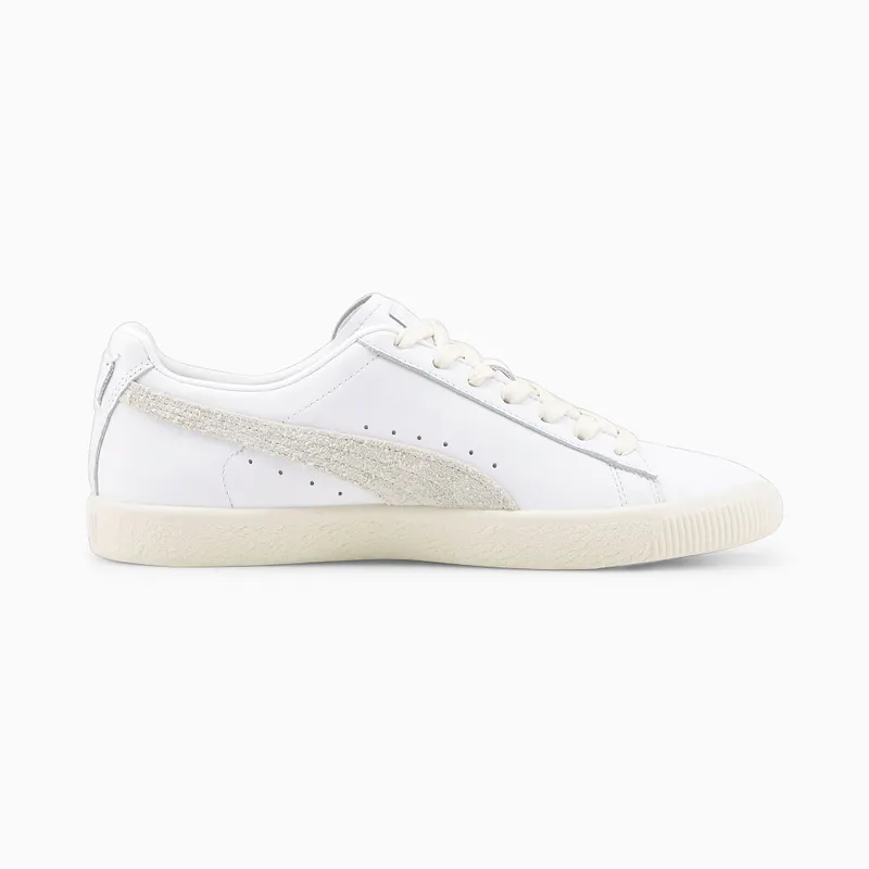 Puma Clyde Base Gold/White (390091-01)