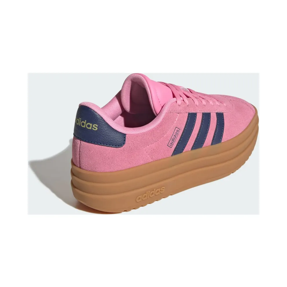 adidas VL Court Bold Bliss Pink Dark Blue Gold Metallic (JQ4484)