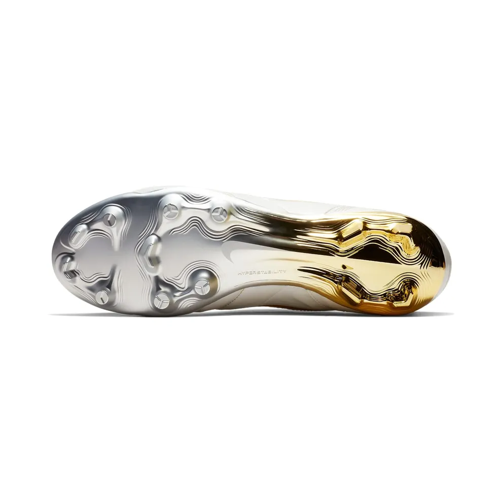 Nike Legend 7 Elite 10R FG Ronaldinho Metallic Summit White/Metallic Gold Coin (BV5747-107)