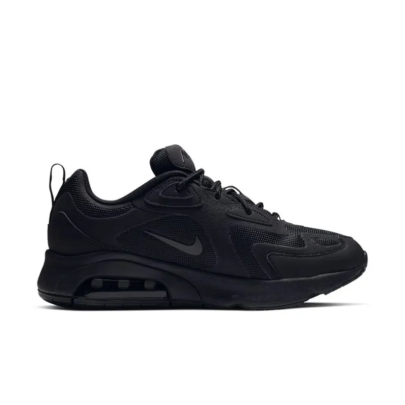 Nike Air Max 200 Triple Black (W) Black/Black-Black (AT6175-003)