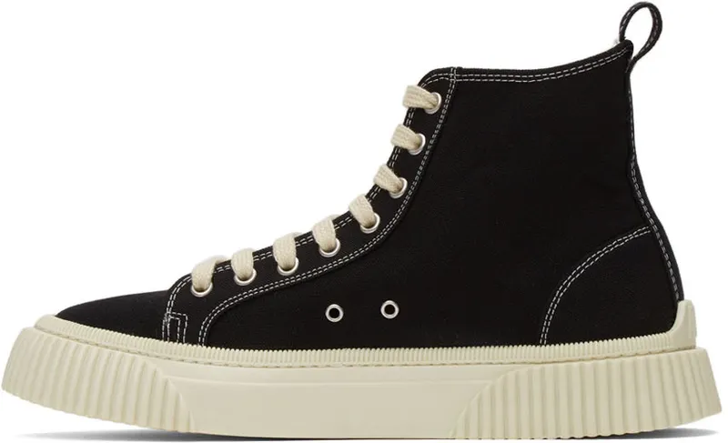 AMI Alexandre Mattiussi White Ami de Cœur High Sneakers (A21S404.961)