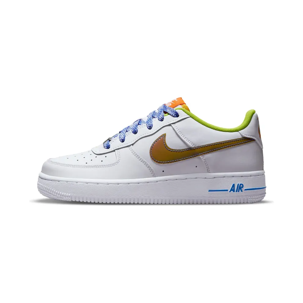 Nike Air Force 1 Low LV8 White Magma Orange (GS) (DQ7767-100)