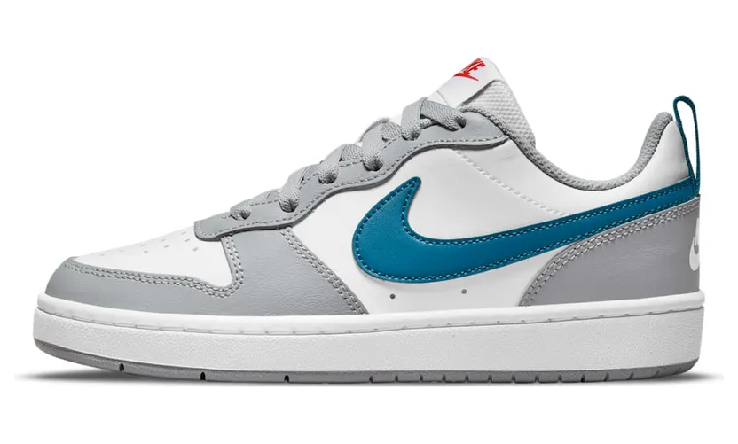 Nike Court Borough Low 2 Light Smoke Grey (GS) (BQ5448-117)