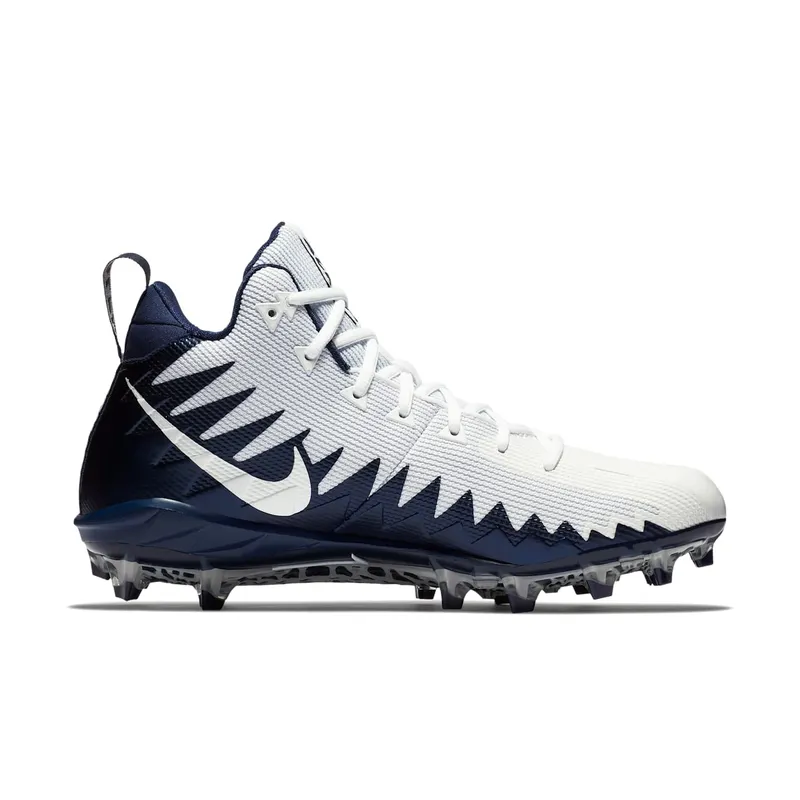 Nike Alpha Menace Pro Mid White Navy (871451-155)