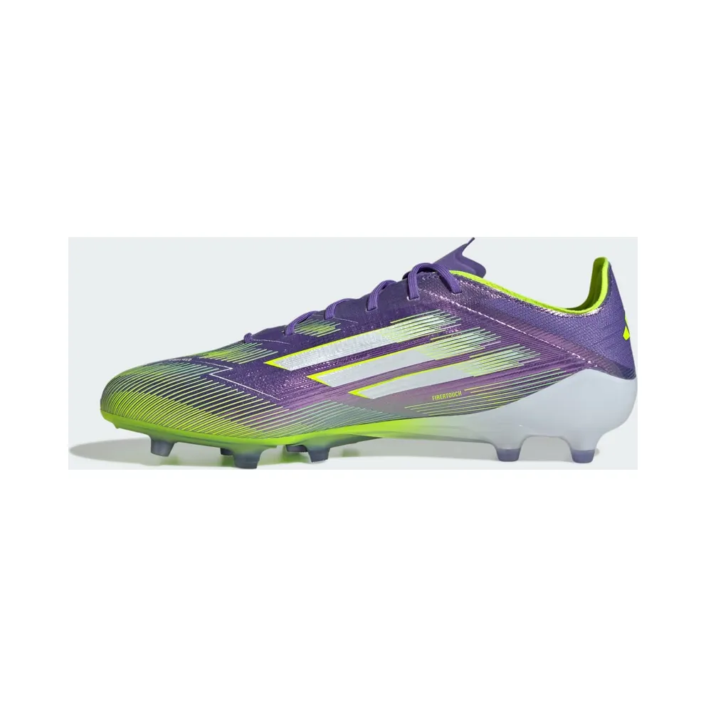 adidas F50 Elite Artificial Grass Boots “Purple Rush / Cloud White / Lucid Lemon” (JH7638)