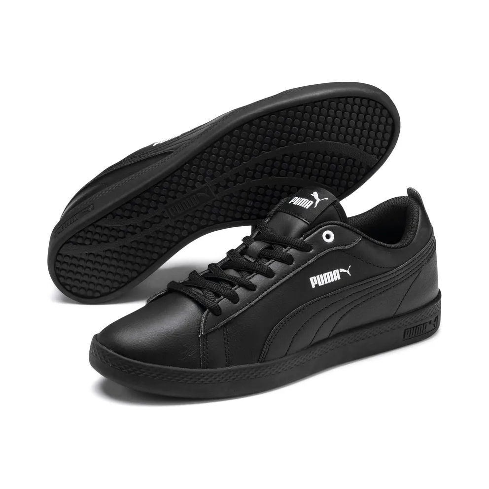 Puma Smash v2 leren Black (36520803)