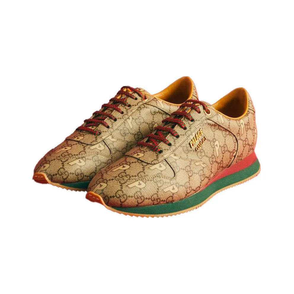 Palace x Gucci GG-P Supreme Sneaker Beige (727939 FAA0L 9765)