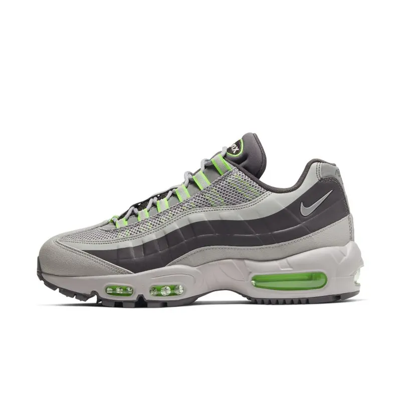 Nike Air Max 95 Utility Thunder Grey Electric Green Thunder Grey/Atmosphere Grey-Electric Green-Reflect Silver (BQ5616-002)