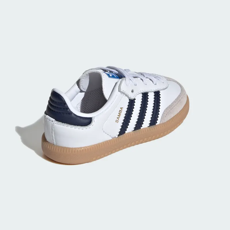 adidas Samba OG Cloud White Night Indigo Gum (IE1335)