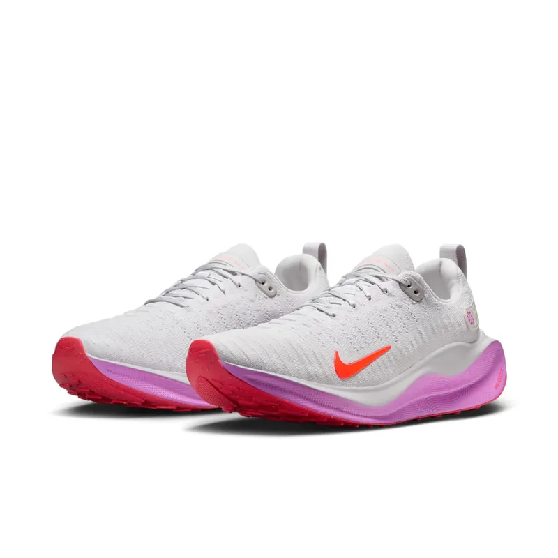 Nike React Infinity Run 4 “Vast Grey Hyper Violet Bright Crimson” (DR2665-011)