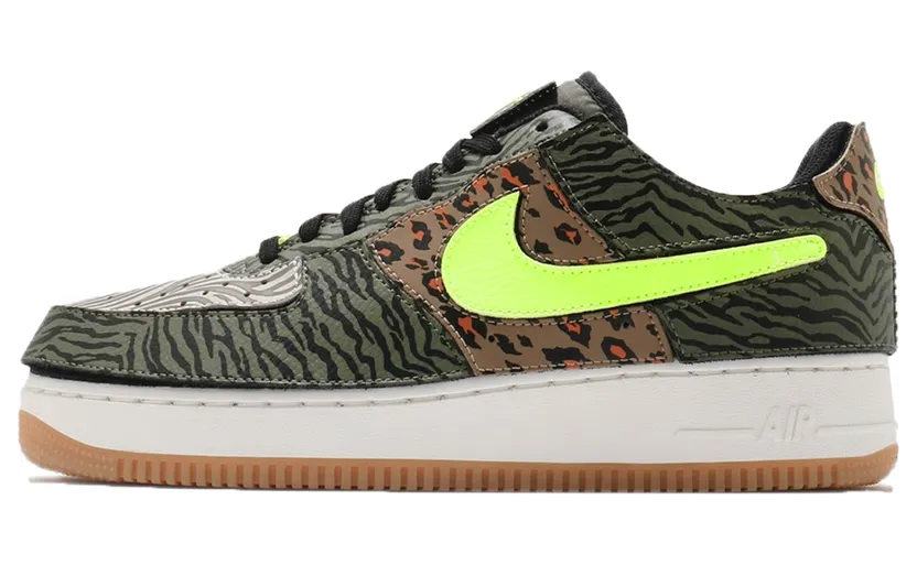 Nike Air Force 1/1 Animal (2021) – “Medium Olive / Bolt / Ratan / Black” (DM5329-200)