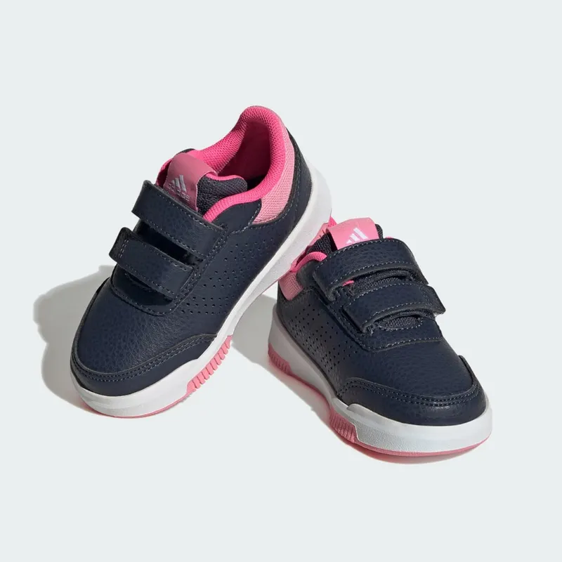 Adidas Tensaur Hook and Loop Shadow Navy / Lucid Pink / Bliss Pink (ID2312)