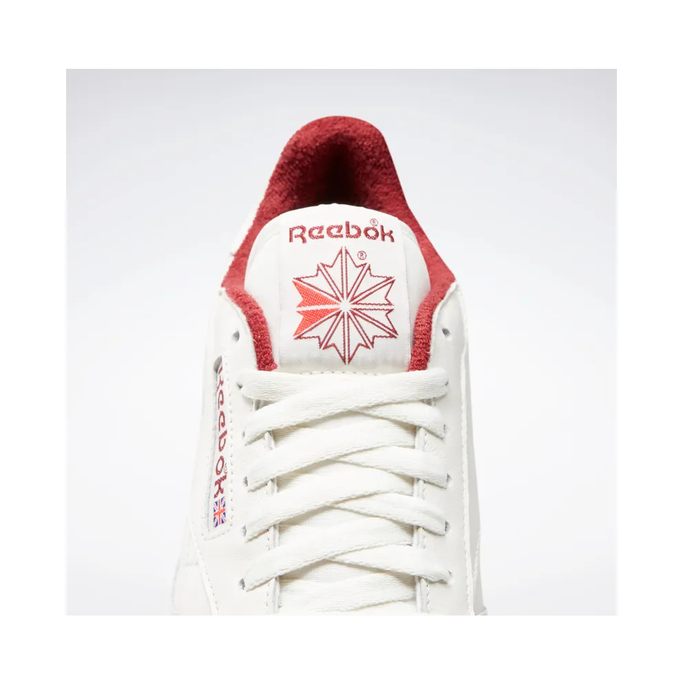 Reebok Classic Leather R12 Chalk / Classic Burgundy / Vector Red