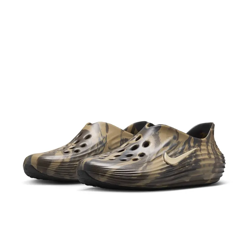 Nike ReactX Rejuven8 Camo “Khaki Camo / Black / Sail” (IR0291-200)