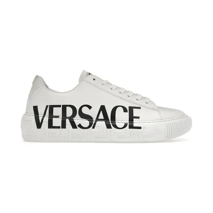 Versace Medusa Greca Low White Black (DSU8404-DV51G_D0141)