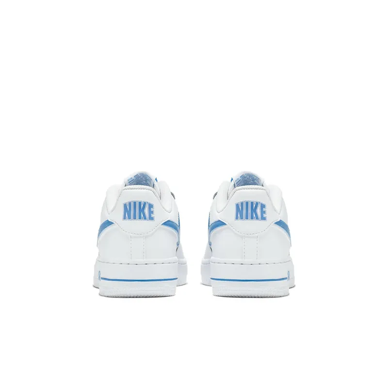 Nike Air Force 1 Low White University Blue (GS) White/White-University Blue (AV6252-102)