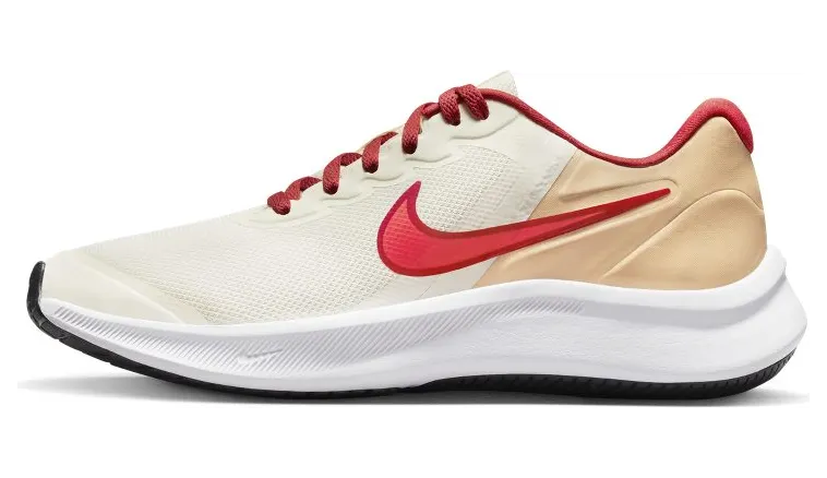 Nike Star Runner 3 voor kids (straat) Wit (DA2776-101)