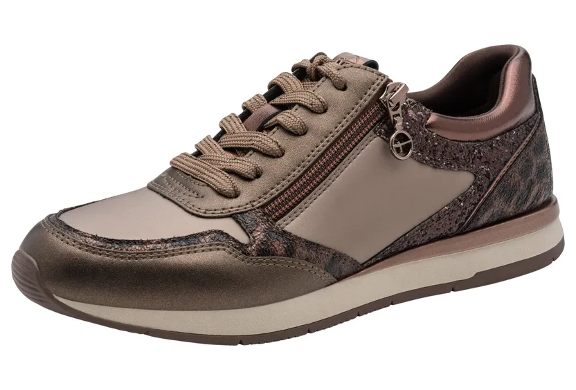 tamaris sneaker Mokka / Bruin gemêleerd (1-23613-46-391)