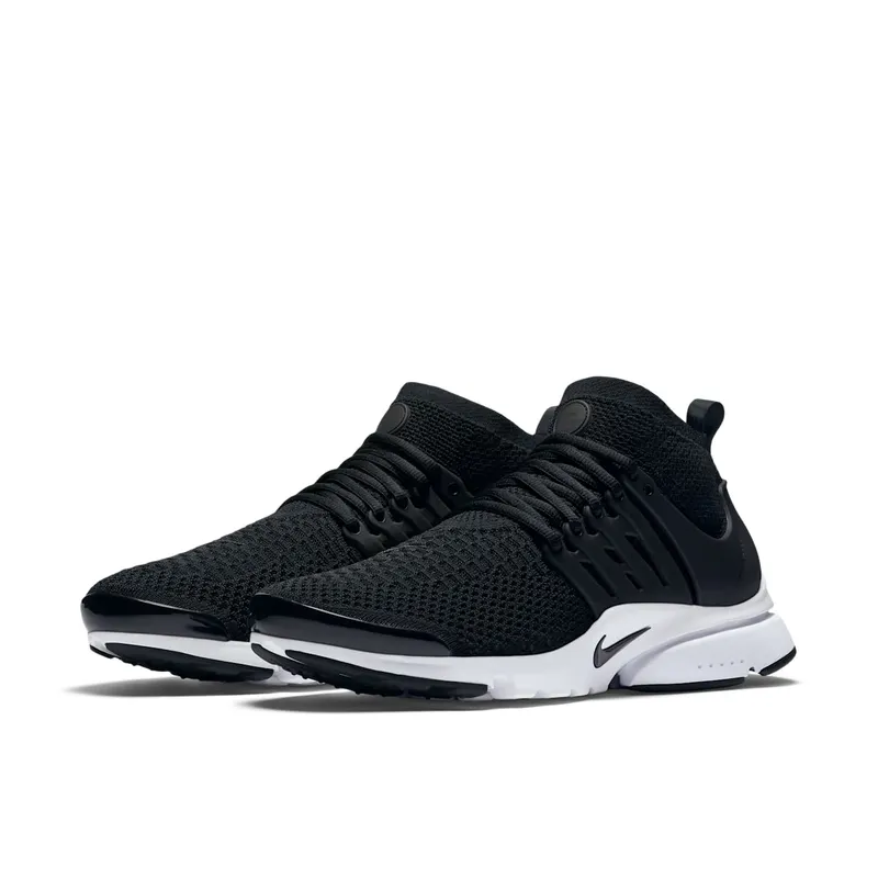 Nike Air Presto Flyknit Ultra Black White Black/White-Electric Green-Black (835570-001)