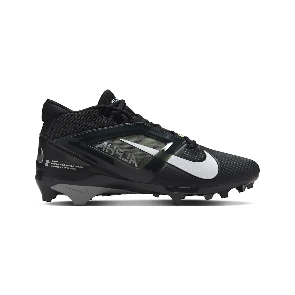 Nike Alpha Menace 4 Pro Black Light Smoke Grey White (FD7037-001)