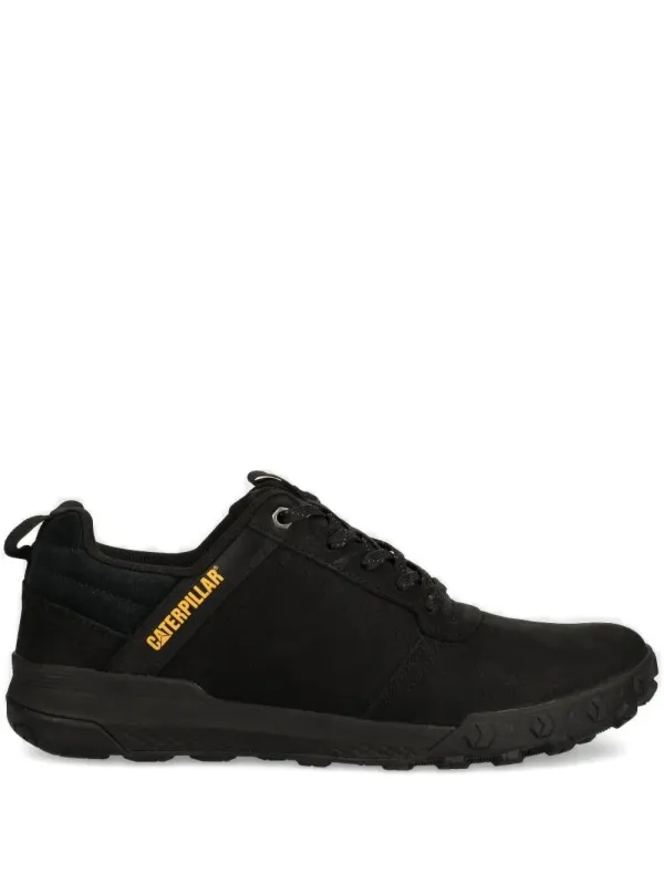 caterpillar Strukturierte Sneakers mit wattierten Einsätzen – Schwarz (P726015)