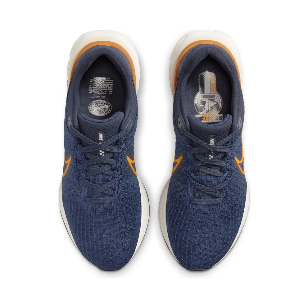 Nike React Infinity Run Flyknit 3 Premium Dark Obsidian (DO9582-400)