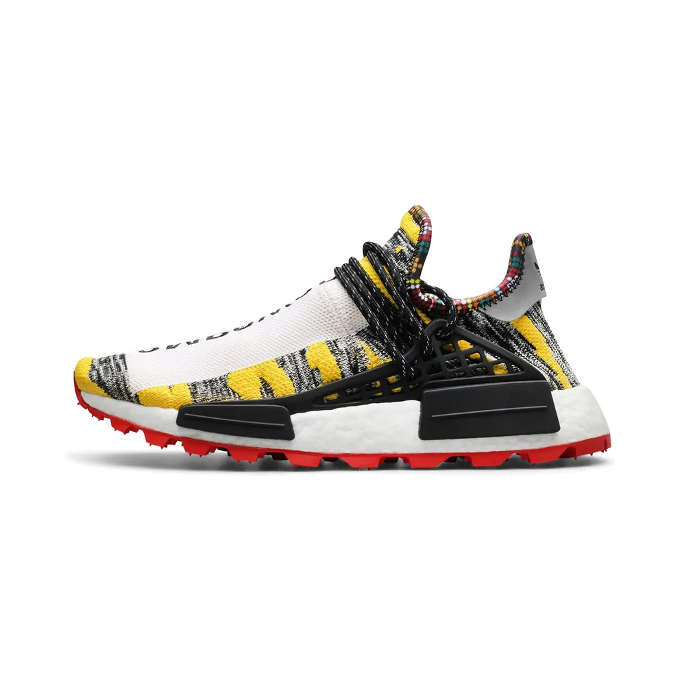 Adidas x Pharrell NMD HU Human Race Afro ‘Solar Pack’ Red (BB9527)