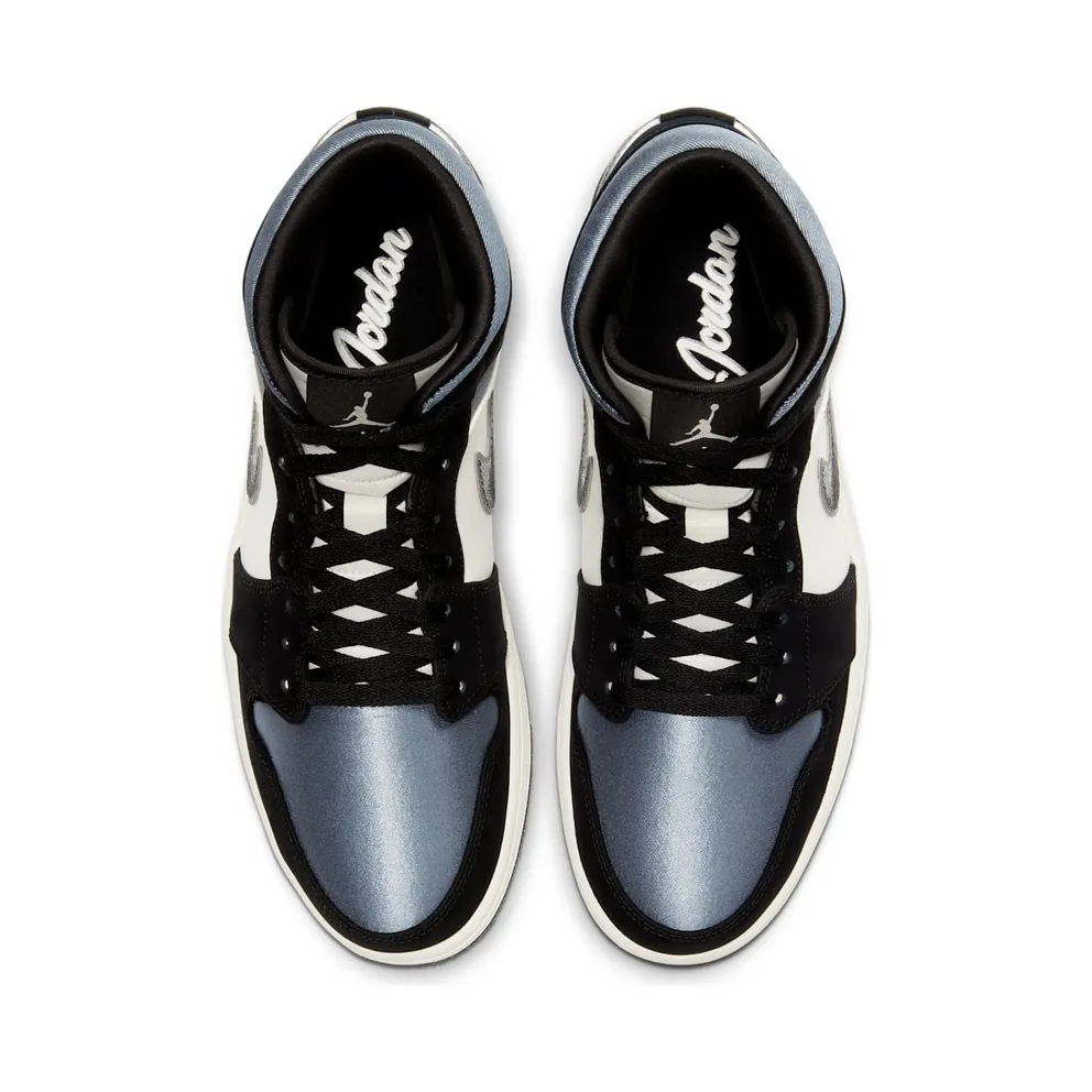 Air Jordan Nike AJ I 1 Mid ‘Satin’ (2019) (852542-011)