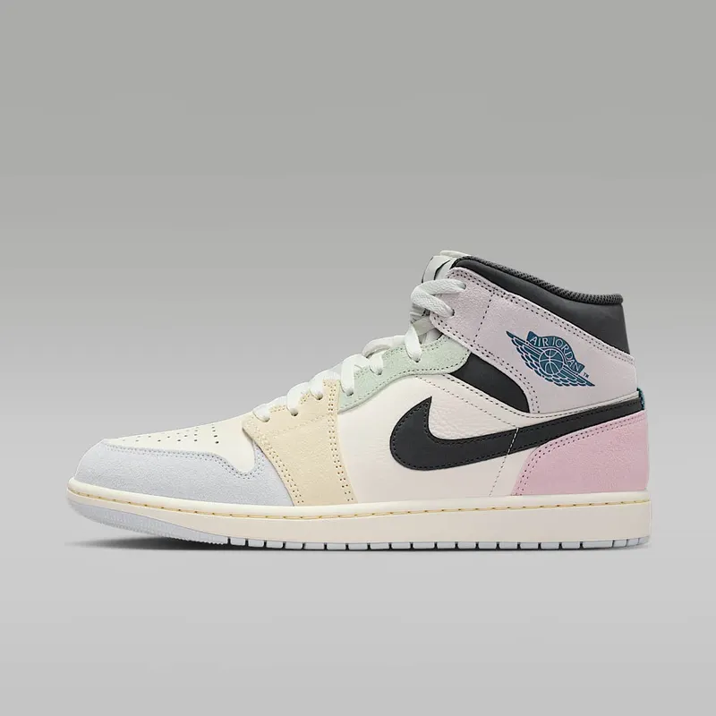 Air Jordan 1 Mid “Sail / Anthracite-Jade Aura-Iced Jade” (IB7110-100)
