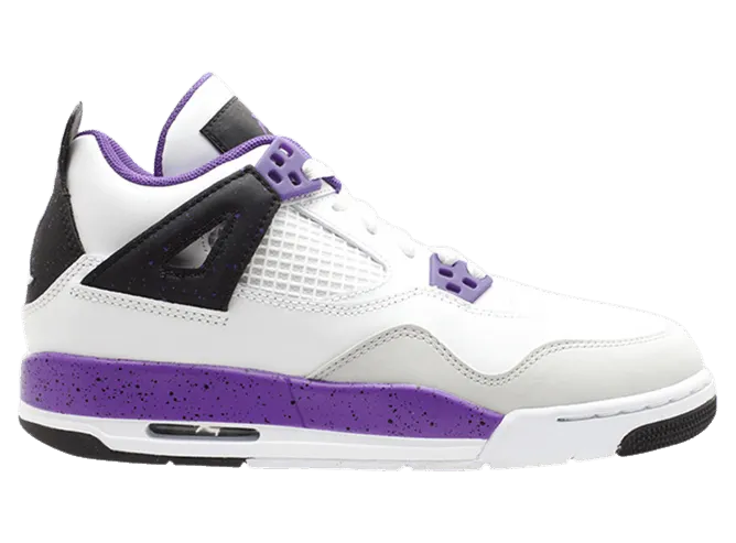 Air Jordan Four White / White / Ultrvlt / Ntrl Grey (487724-108)