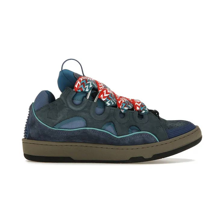 Lanvin Leather Curb Taurus Blue (FMSKRK11_DALL_P2220)