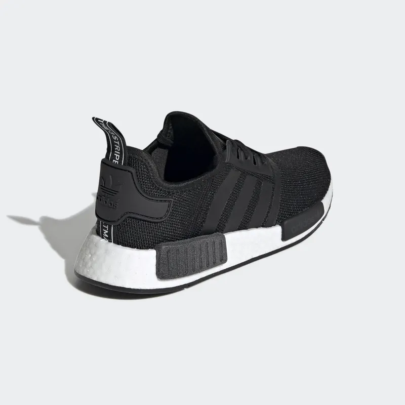 adidas  NMD R1 Core Black White (GS) Core Black/Core Black/Cloud White (EE8463)