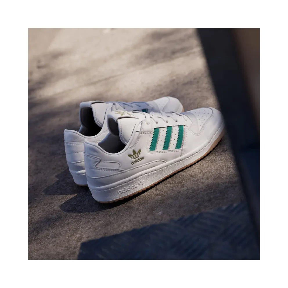 adidas Forum Low CL Cloud White Active Green Sandy Pink (IF7220)