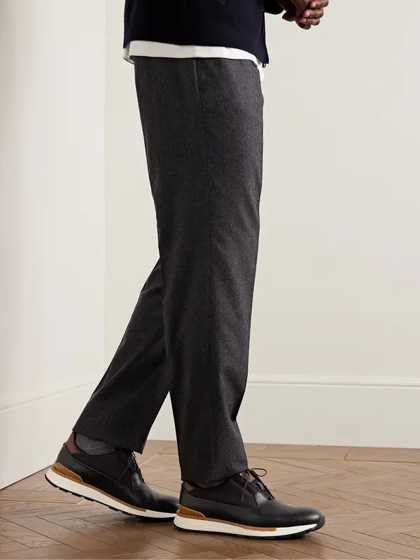 Berluti Fast Track Torino Leather and Shell Black (S6318-001)