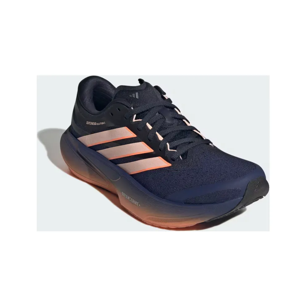 adidas Supernova Solution 3 Running “Dark Blue / Clear Orange / Beam Orange” (JR7396)
