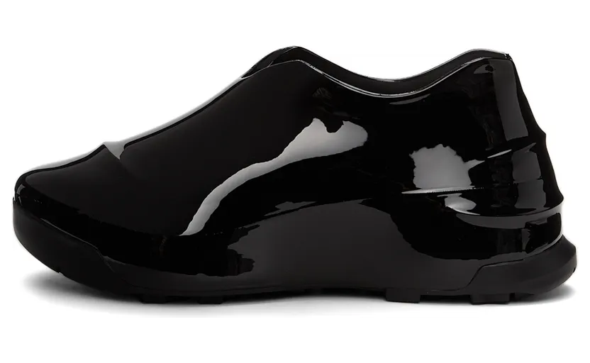 Givenchy Black Shiny Monumental Mallow Low Sneakers (BEZ00PE184) (3)