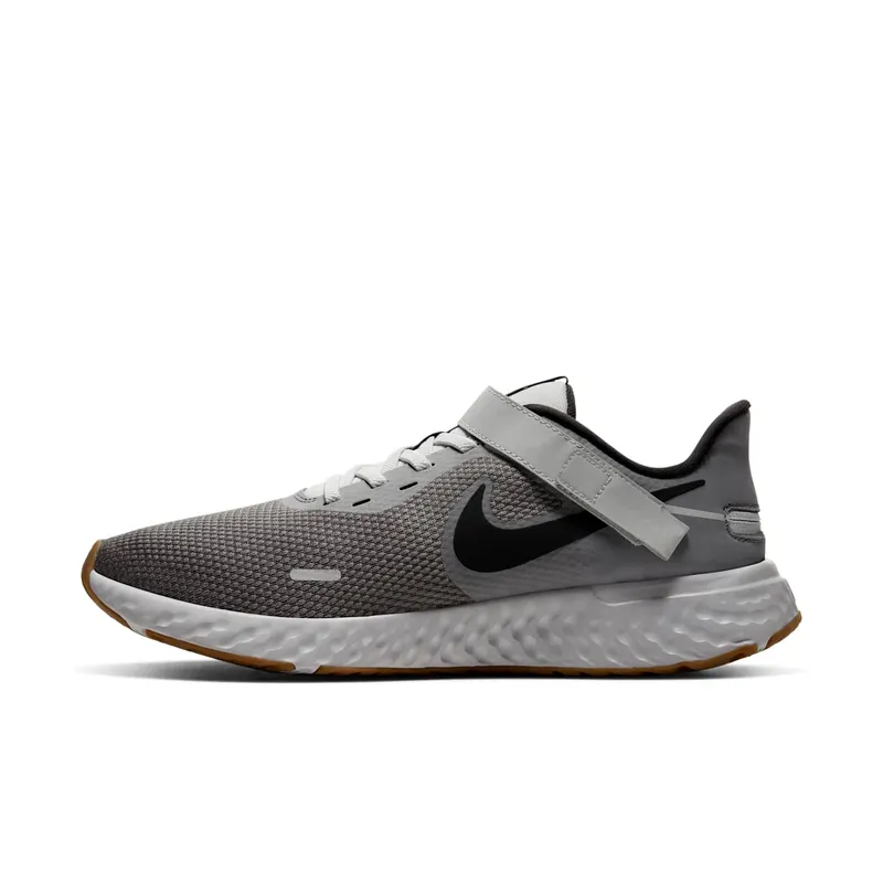 Nike Revolution 5 FlyEase Smoke Grey Smoke Grey/Photon Dust-Metallic Copper-Dark Smoke Grey (BQ3211-002)