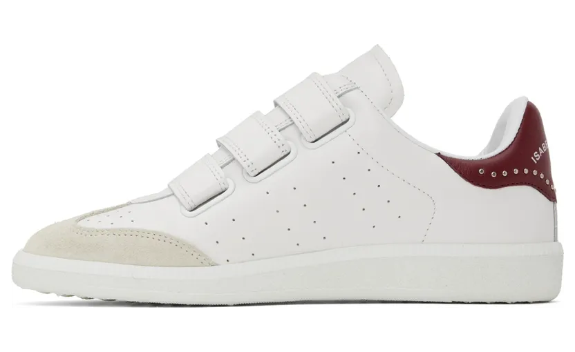 Isabel Marant Burgundy Beth Sneakers (00MBK0031-00M022S) (3)