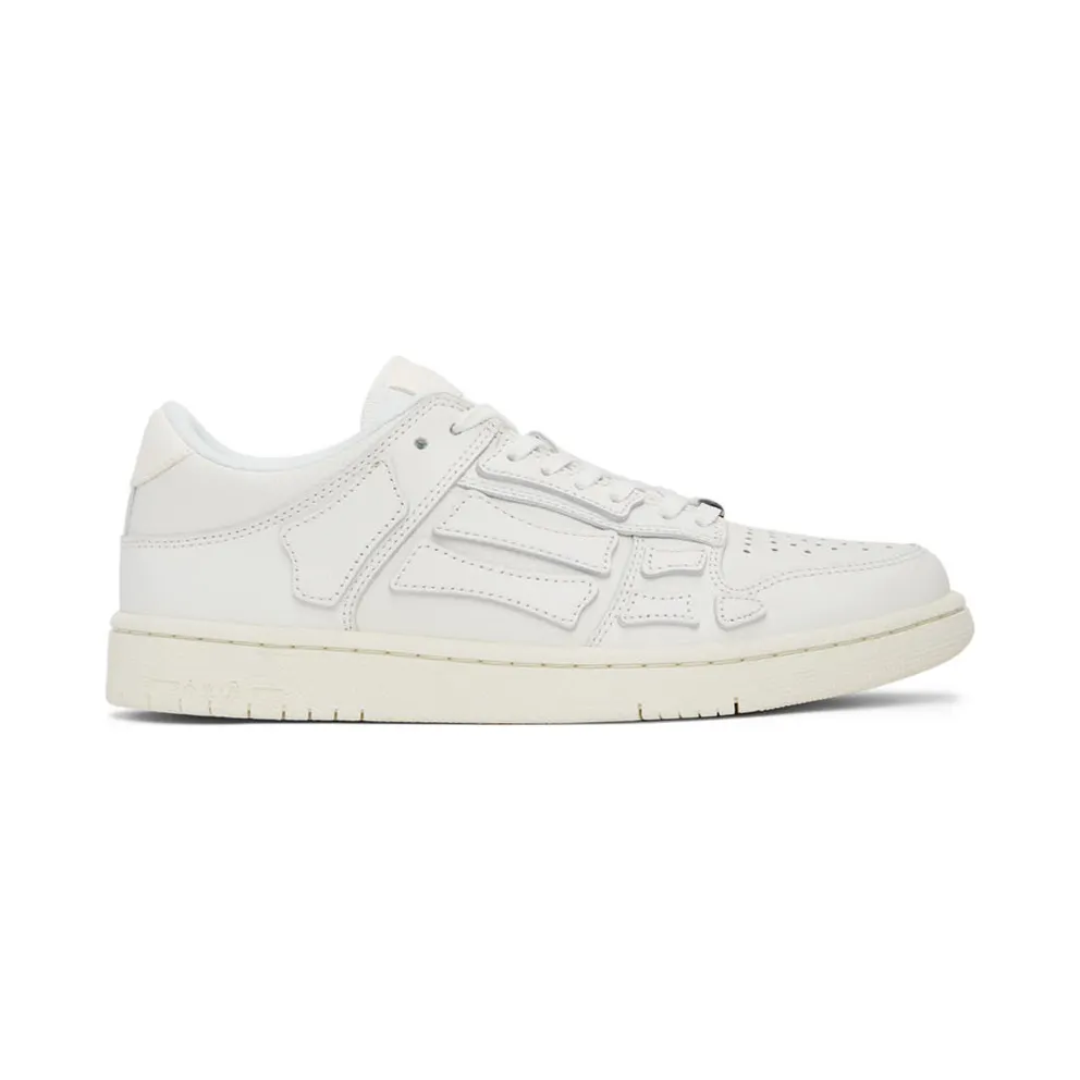 AMIRI White Skel Top Low Sneakers (PS22MFS003-194)