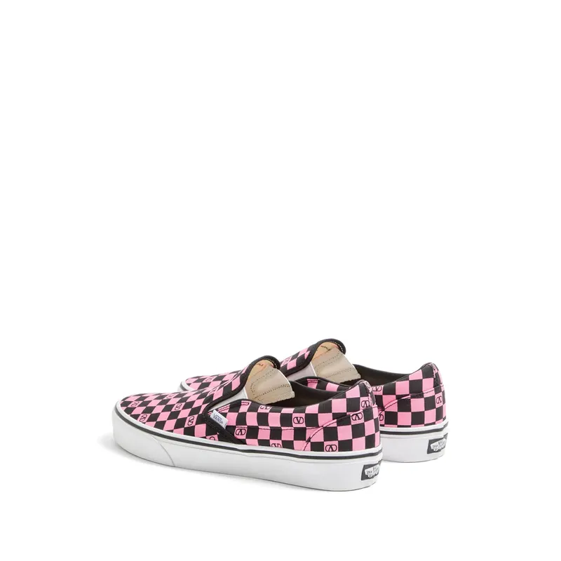 Vans X Valentino Vans Classic Slip-On “Pink/Black” (8Y2S0M96HPK DPM)