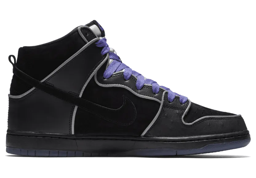 Nike Dunk High Elite SB Black Purple Box (833456-002)