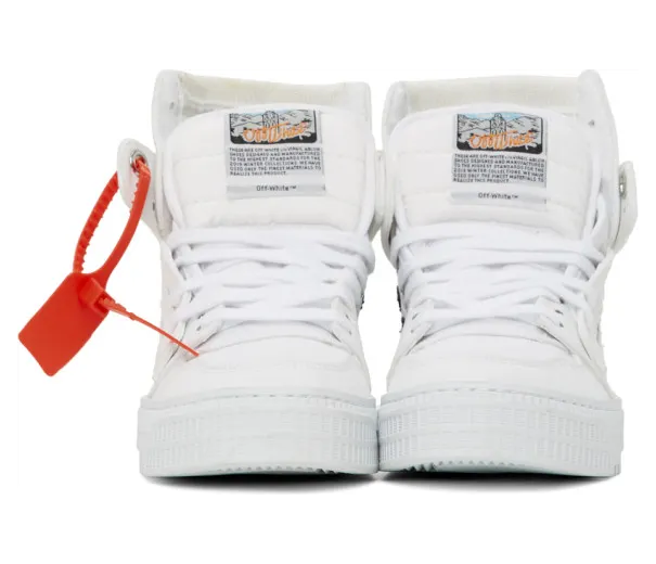 Off-White White Canvas Off-Court 3.0 Sneakers (OMIA065R20D330010100) (2)